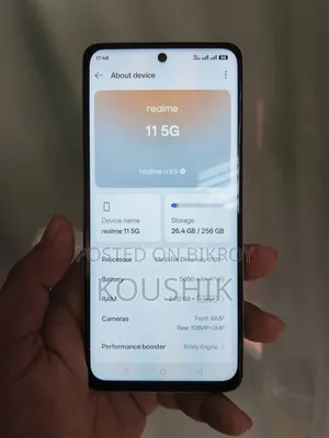 Realme 11 5G 256 GB Gold