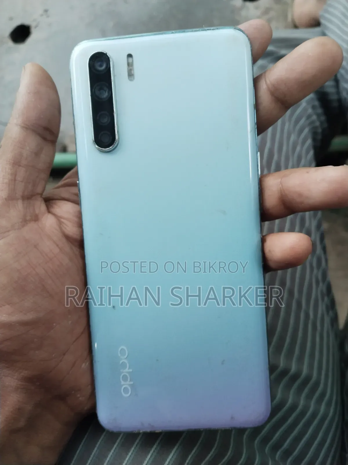 Oppo F15 256 GB Blue