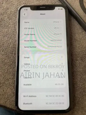 Apple iPhone 11 64 GB Black