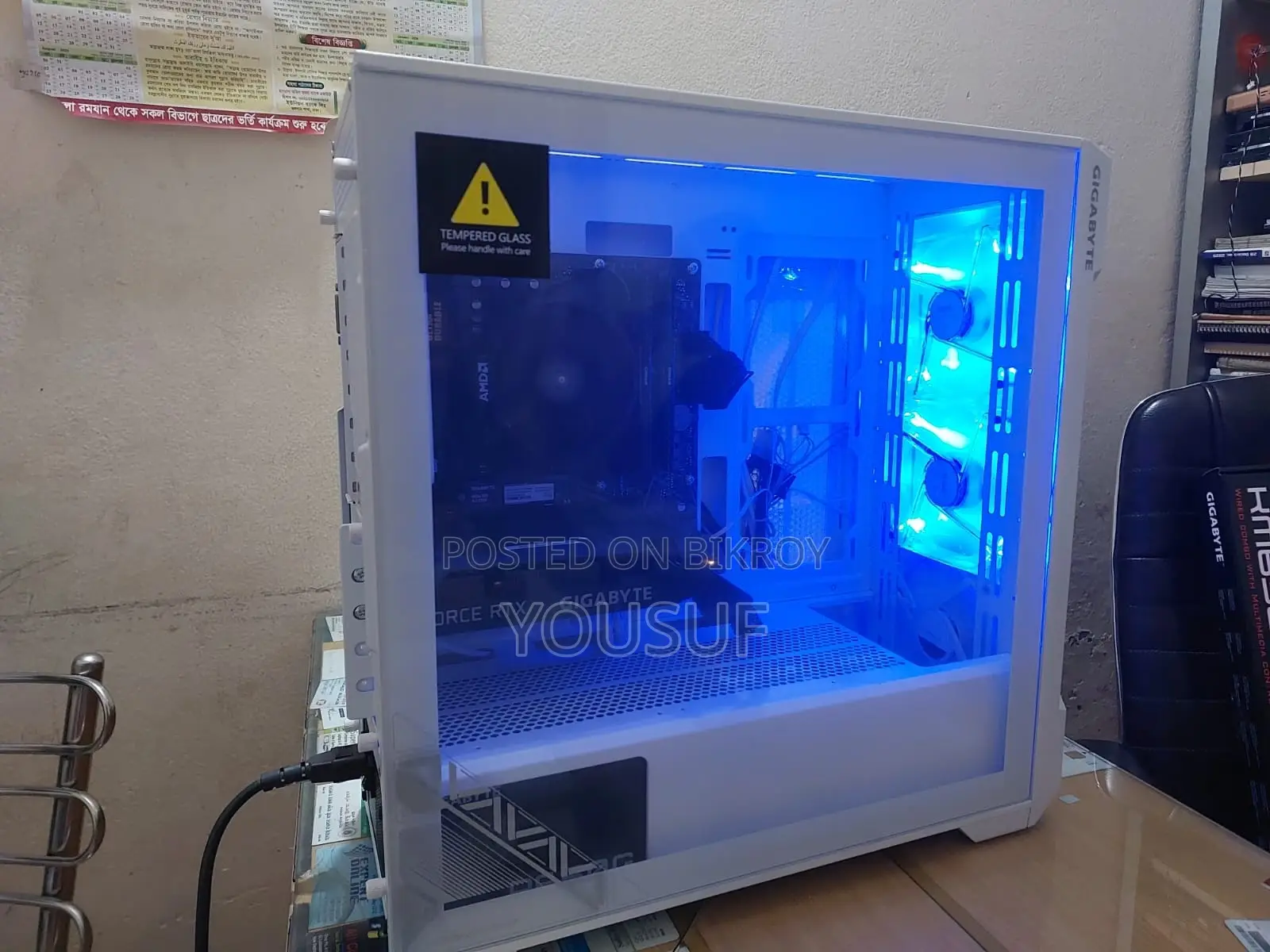New Desktop Computer Gigabyte 16GB AMD Ryzen 5 SSD 512GB