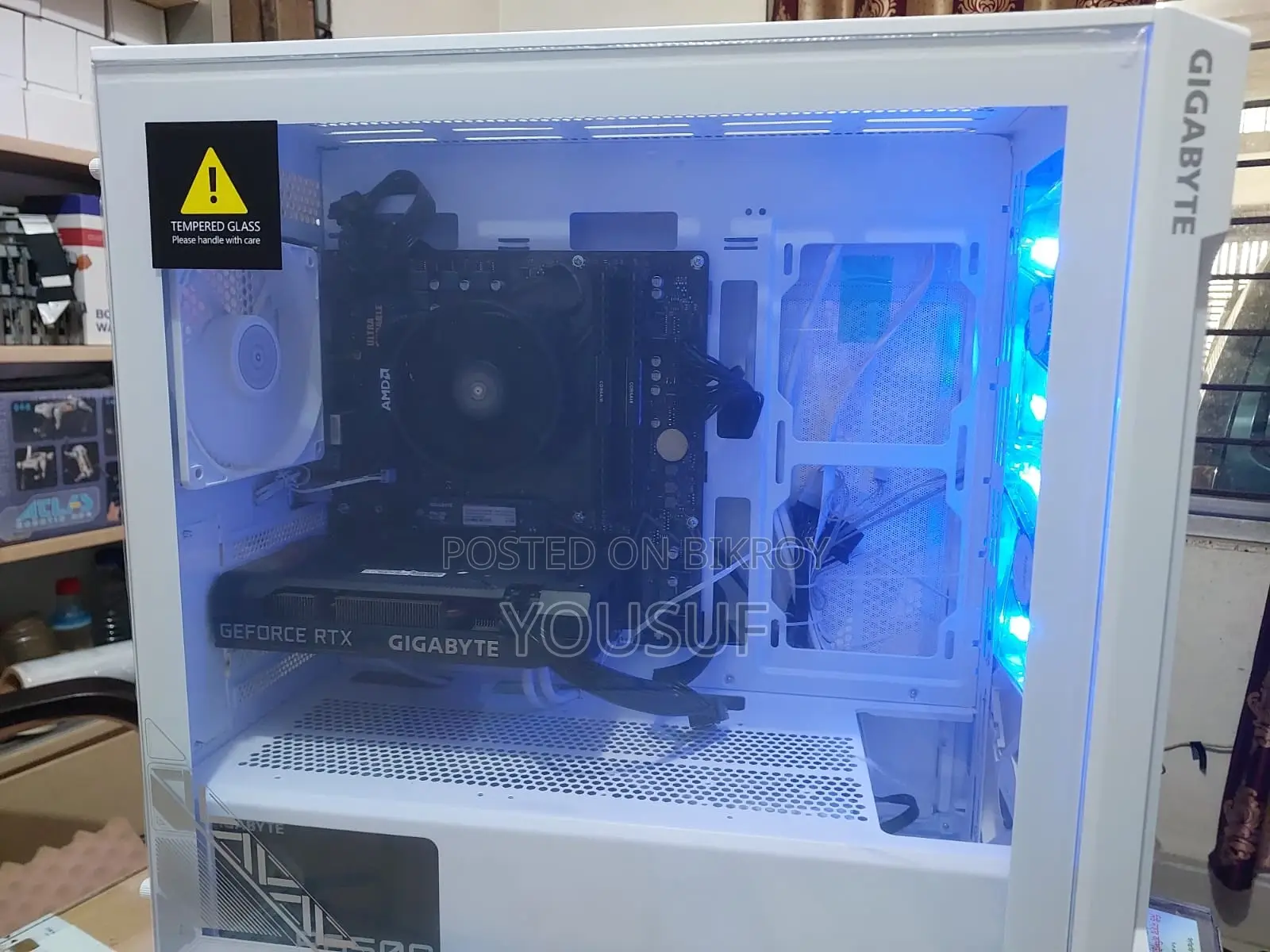 New Desktop Computer Gigabyte 16GB AMD Ryzen 5 SSD 512GB