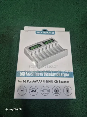 Fujimax Lcd Charger Aa,Aaa Battery Charger