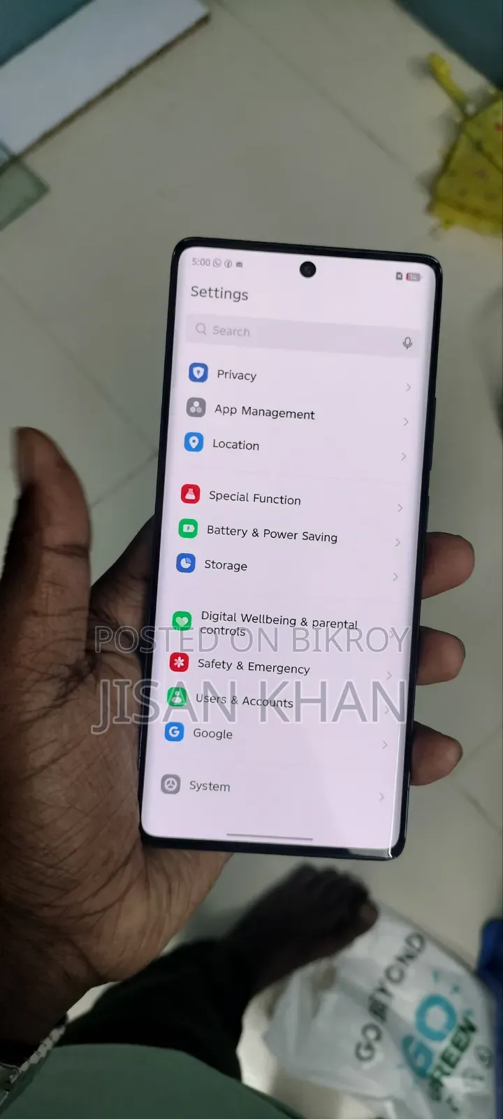 Infinix Note 50 Pro+ 256 GB Black