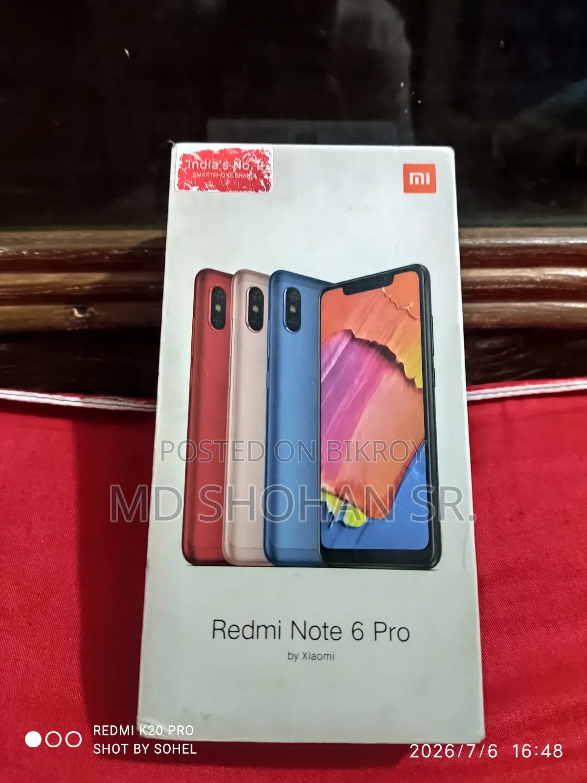 Xiaomi Redmi Note 6 Pro 64 GB Black