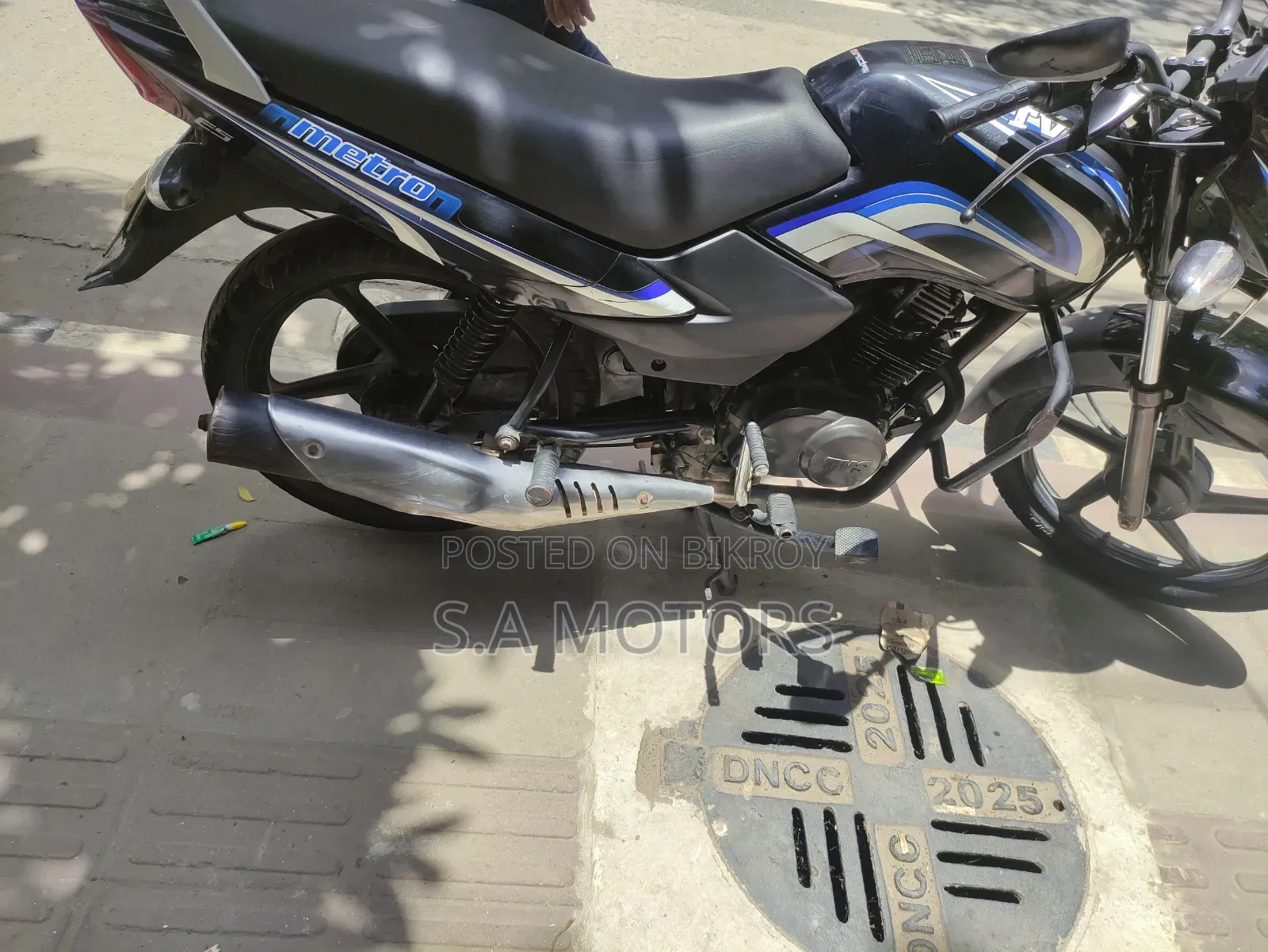 TVS Metro 2018 Blue