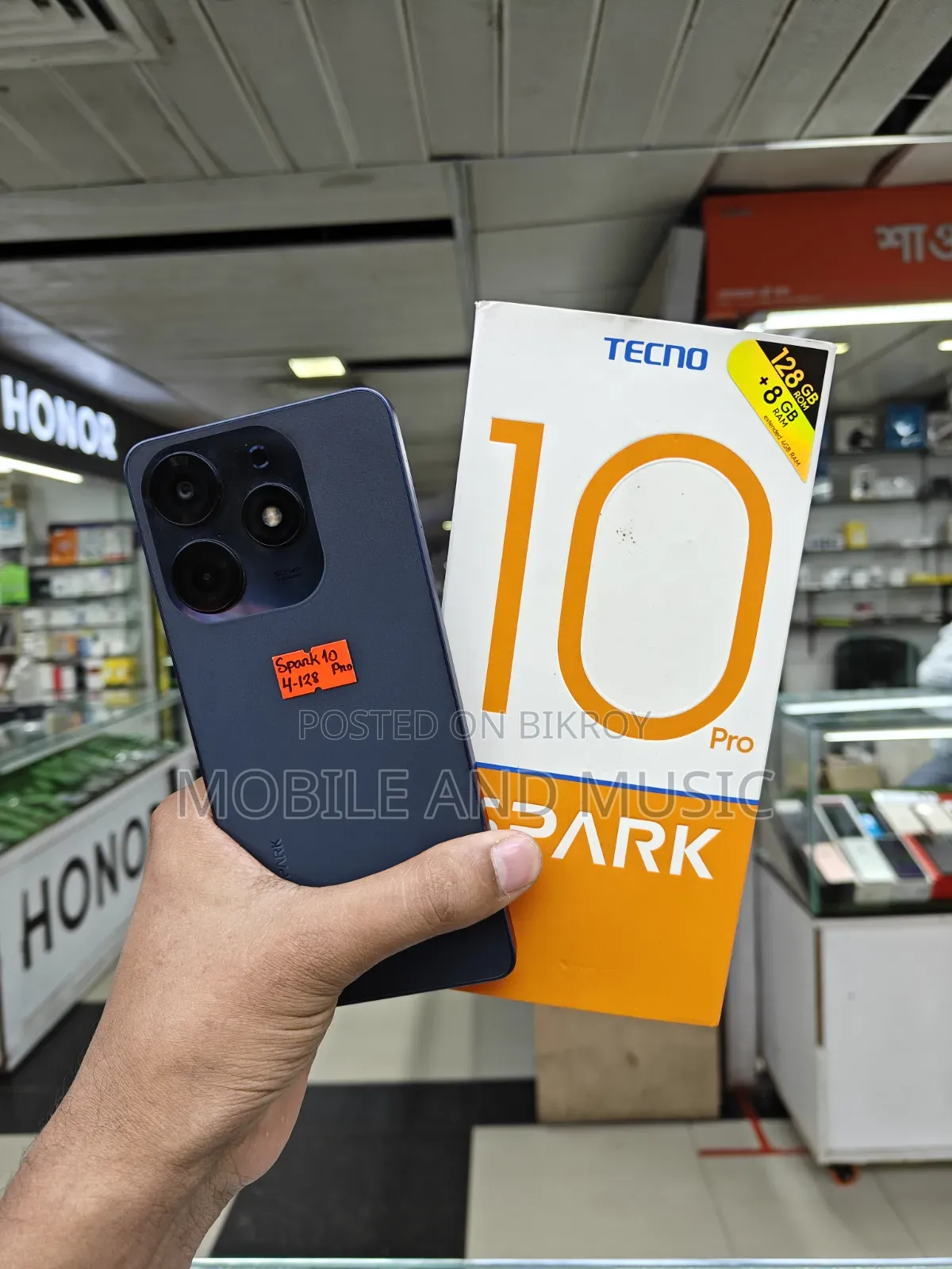 Tecno Spark 10 Pro 128 GB Gray