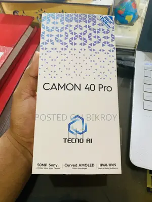 Tecno Camon 40 Pro 4G 256 GB Black