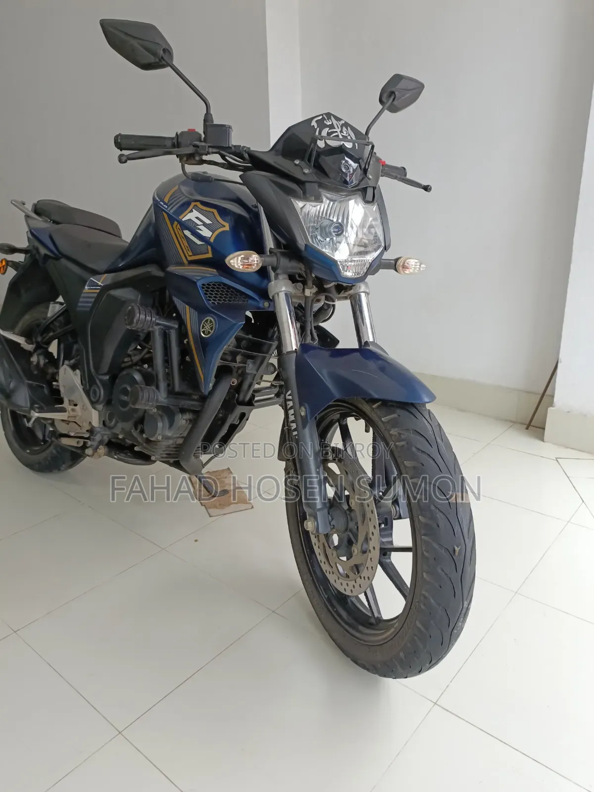 Yamaha FZ 2024 Blue