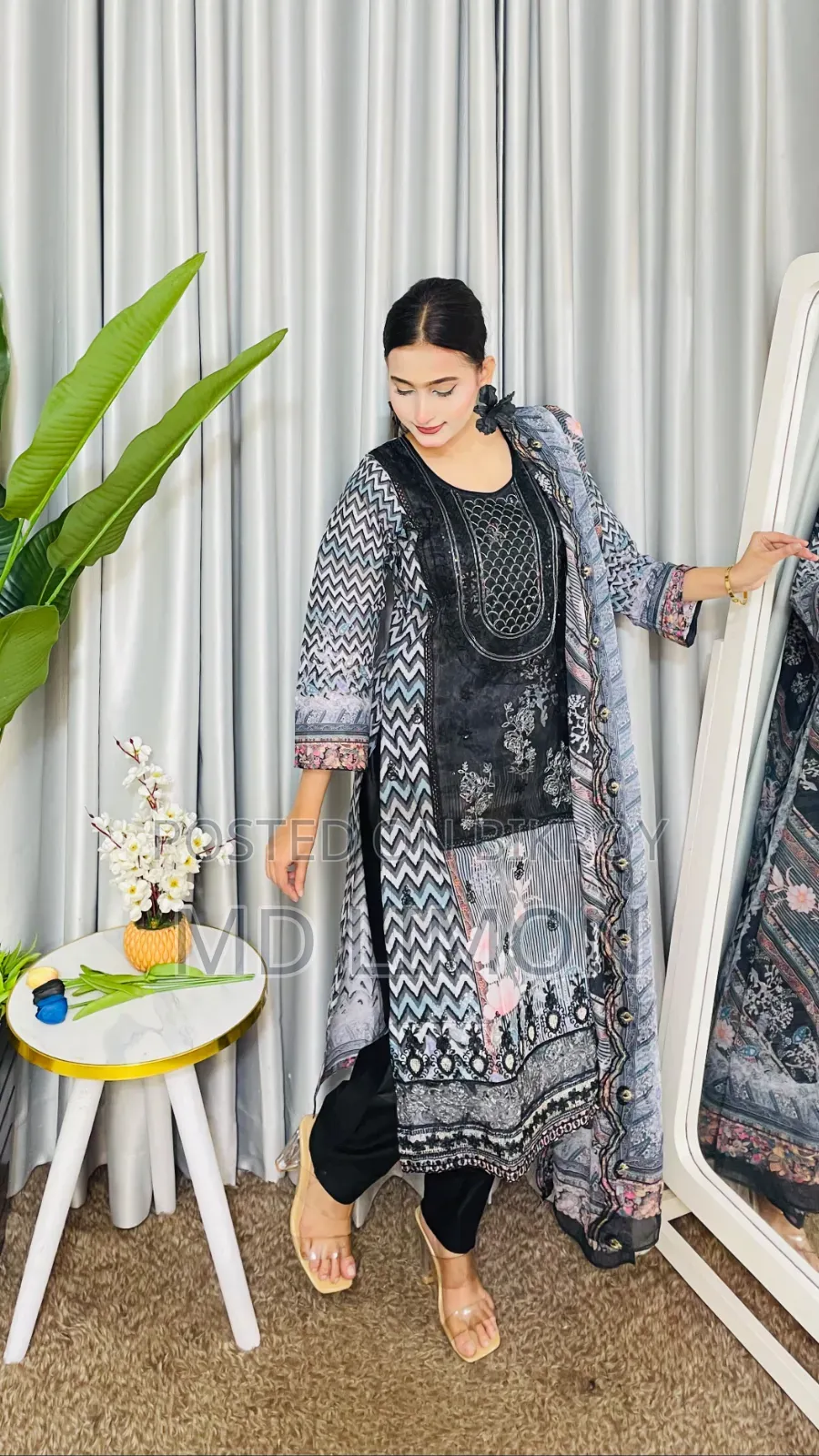 Indian Boutique Premium Three-Piece Collection Original Indian