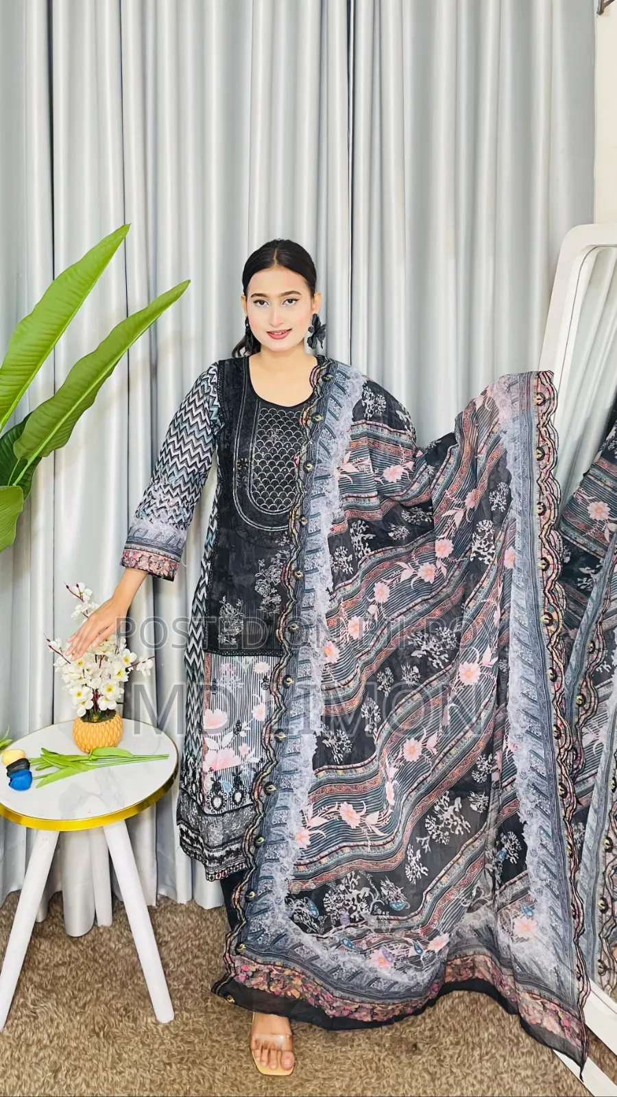 Indian Boutique Premium Three-Piece Collection Original Indian