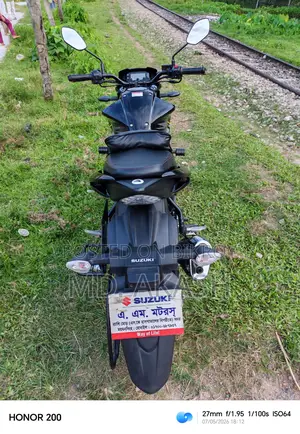 Suzuki Gixxer Monotone 2025 Black