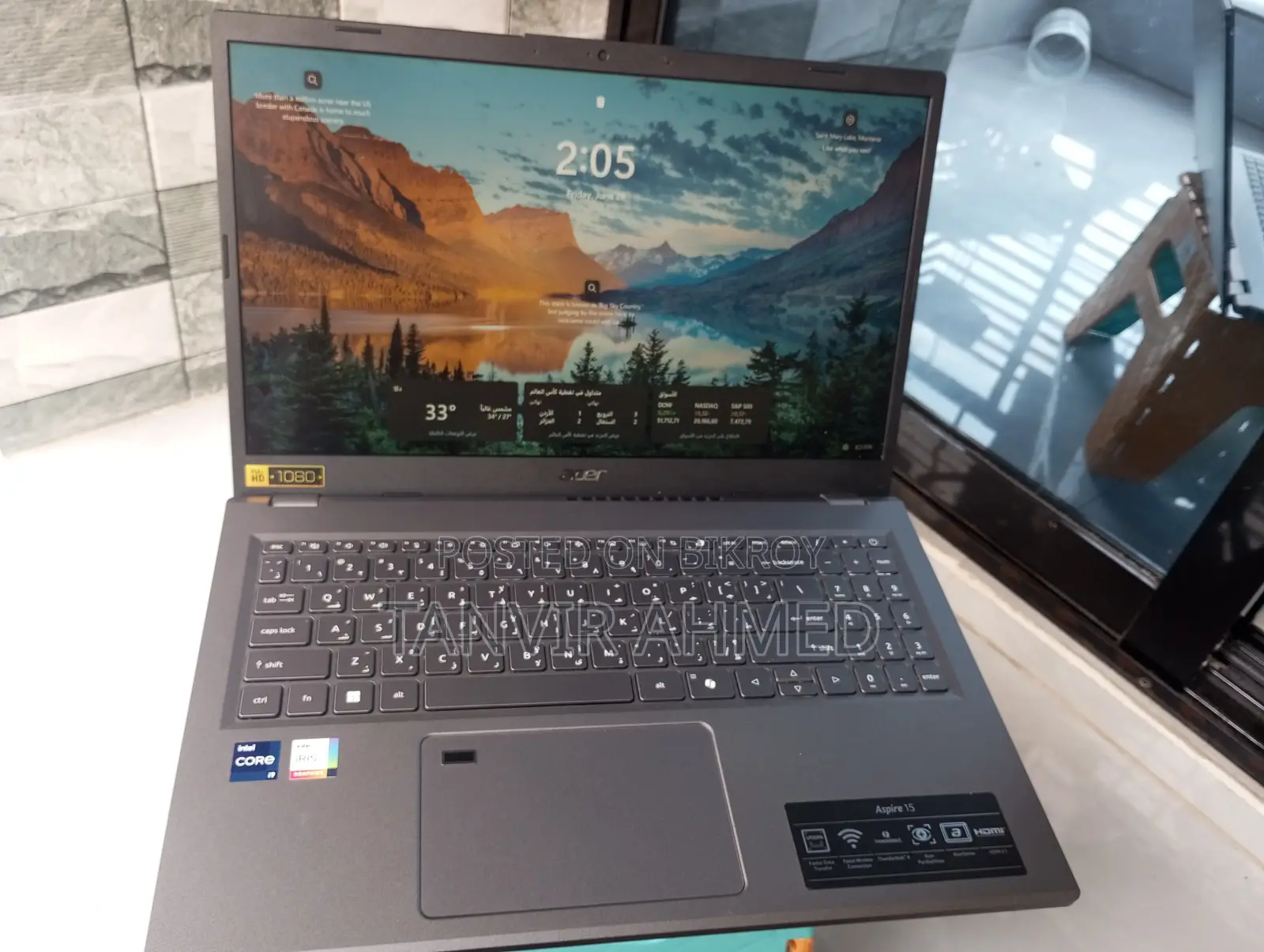 New Laptop Acer Aspire 1551 16GB Intel Core i9 SSD 1TB