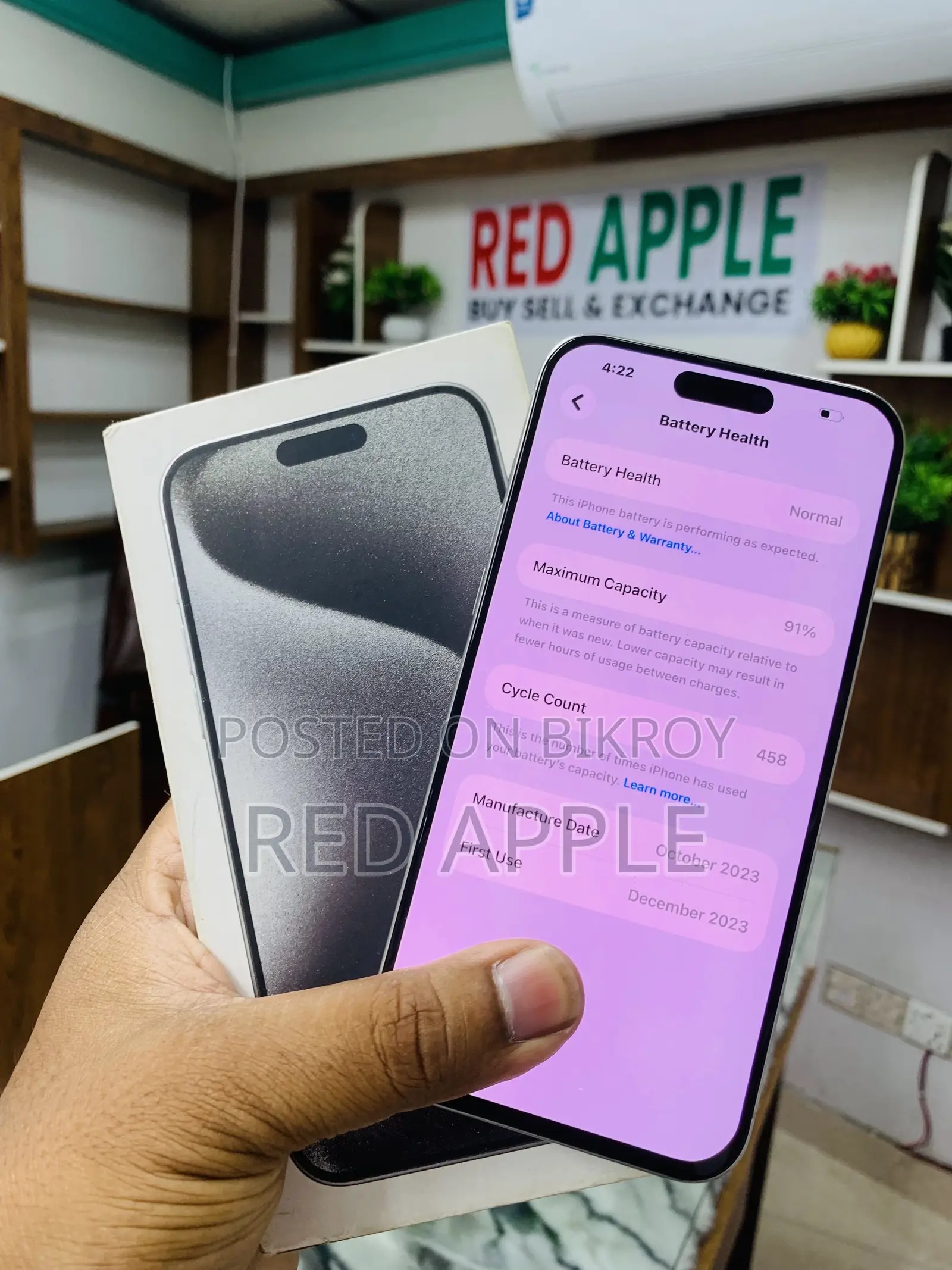Apple iPhone 15 Pro Max 256 GB White