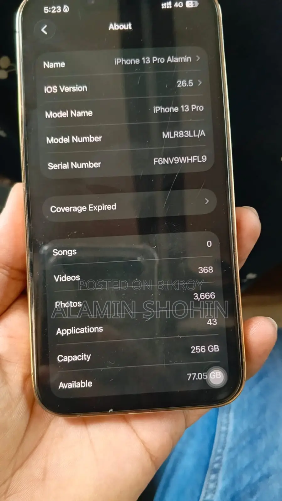 Apple iPhone 13 Pro 256 GB Gold