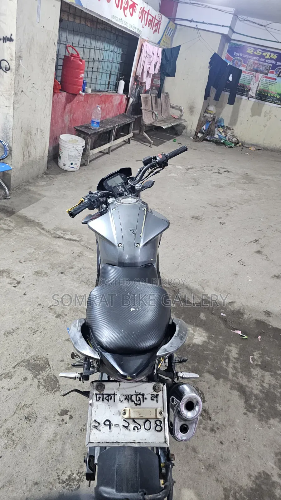 Suzuki Gixxer Monotone 2017 Gray