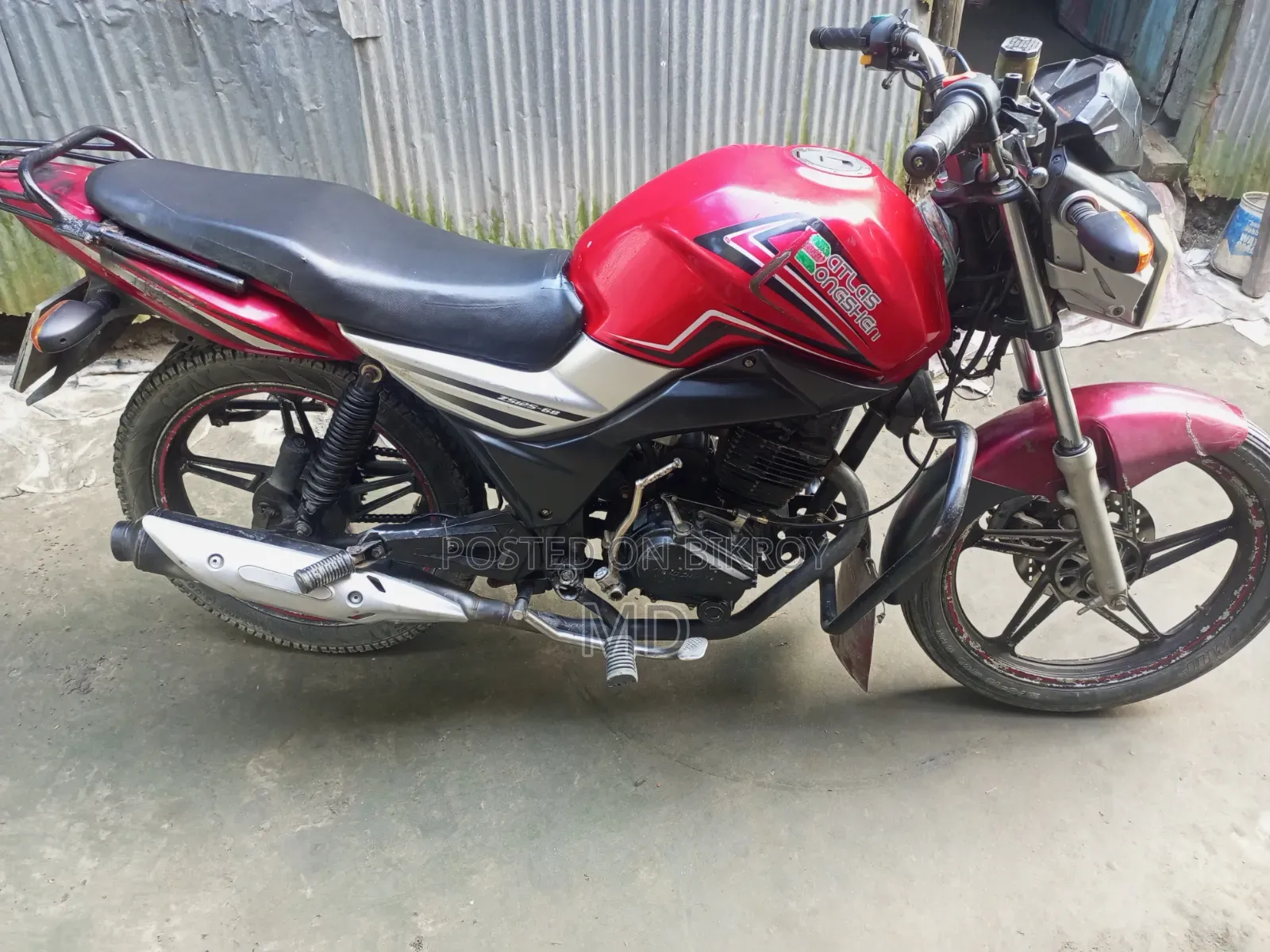 Zongshen Spark ZS125-70 2018 Red