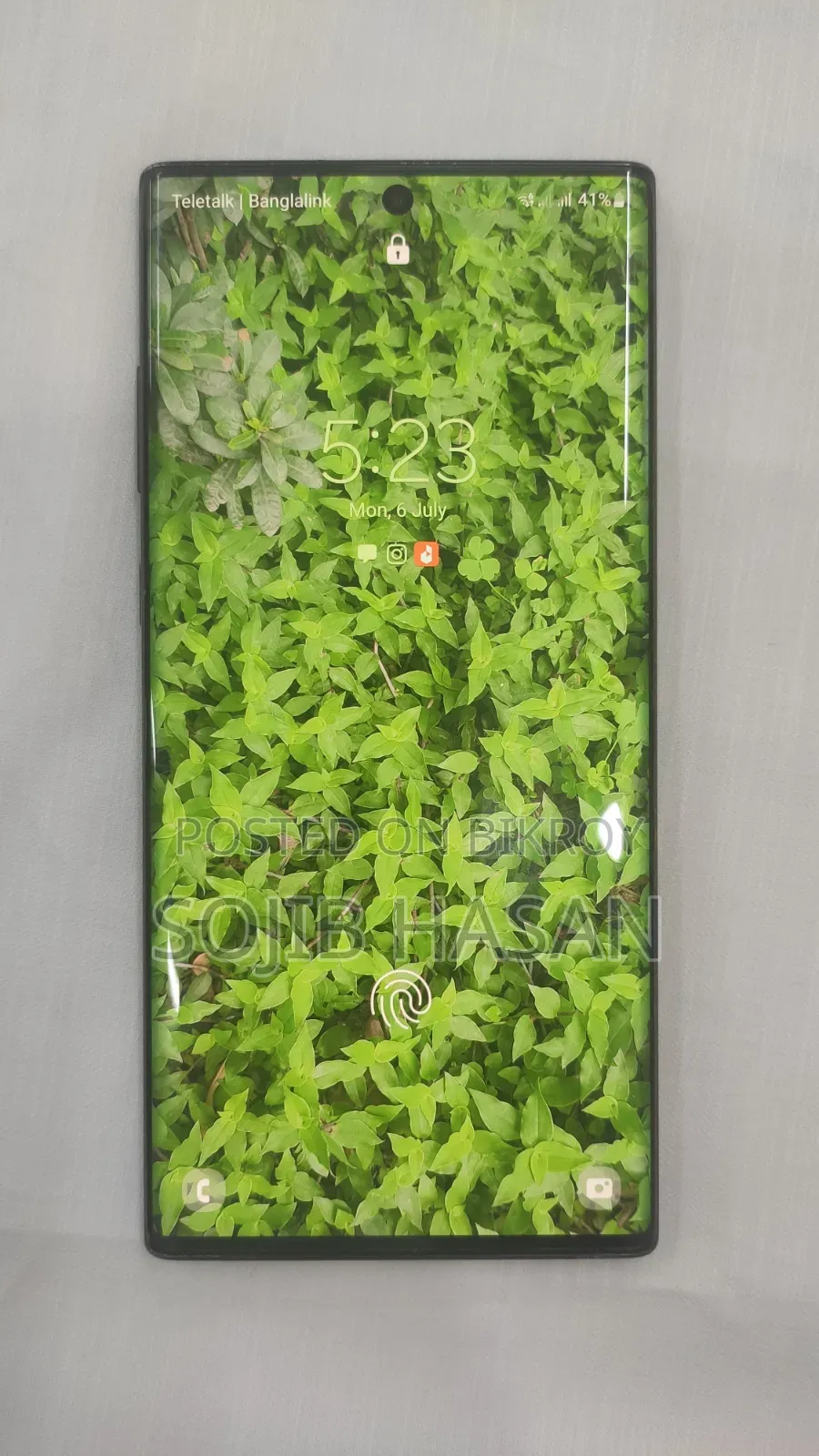 স্যামসাং গ্যালাক্সি নোট ১০ প্লাস ২৫৬ জিবি নীল