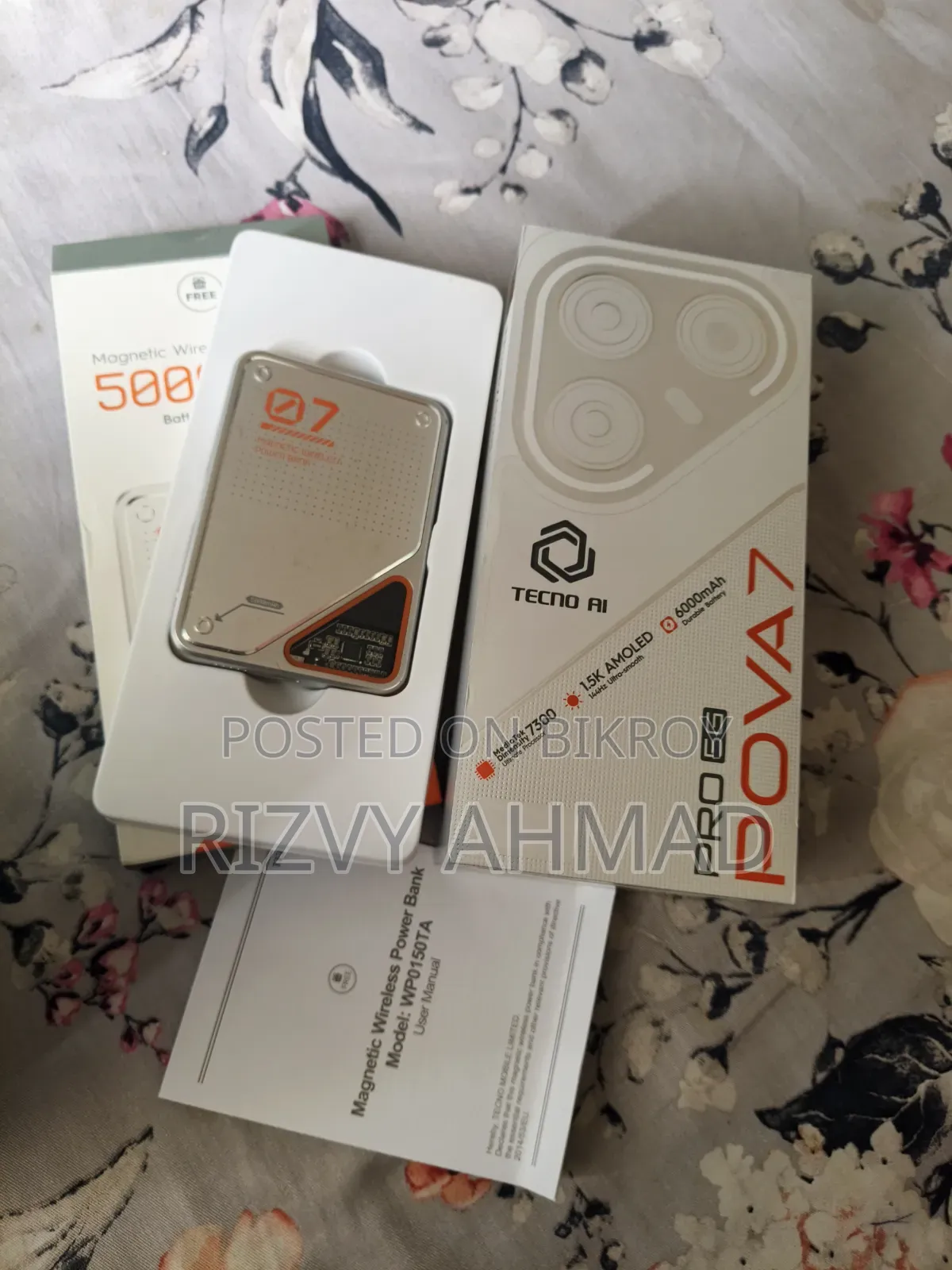 Tecno Pova 7 Pro 5G 256 GB White