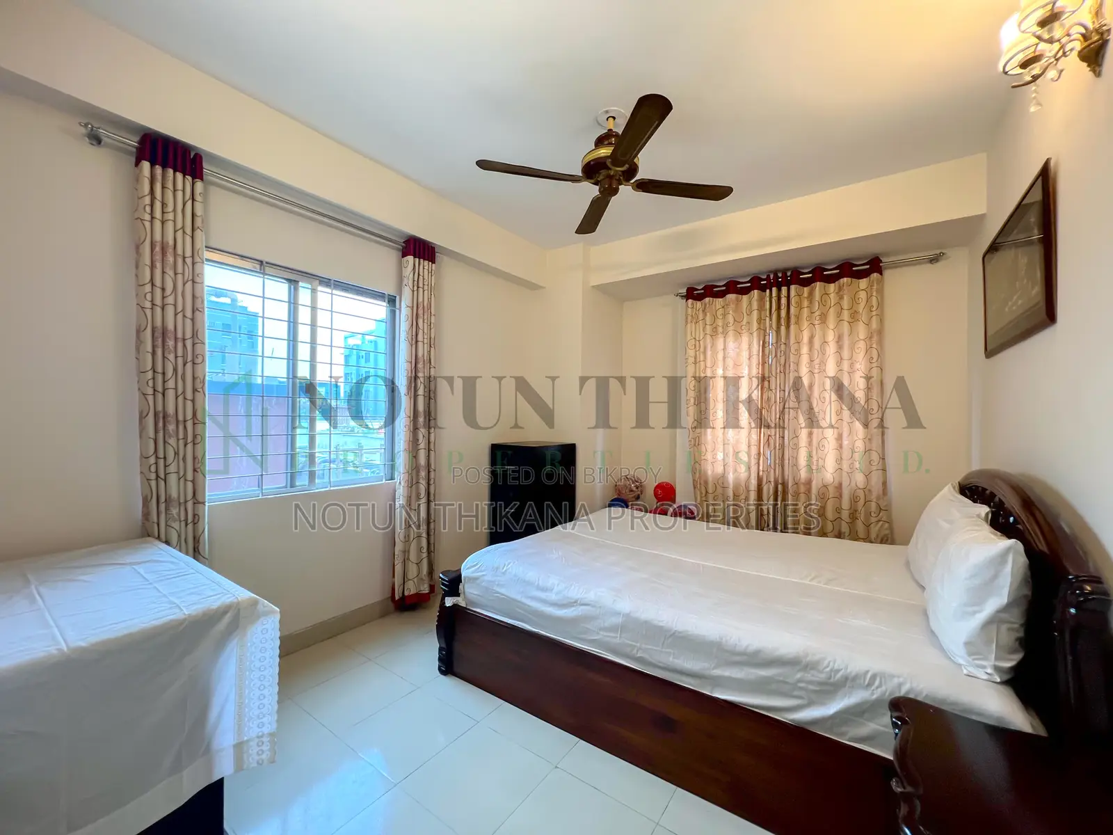 Furnished 3-Bedroom Apartment in Uttara for Rent
