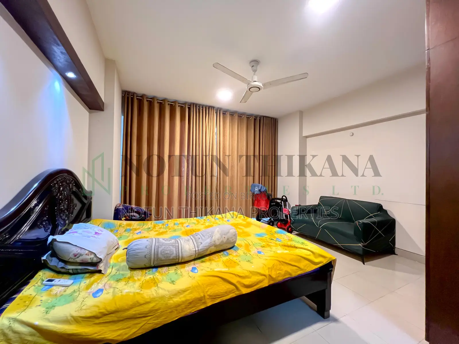 Furnished 3-Bedroom Apartment in Uttara for Rent