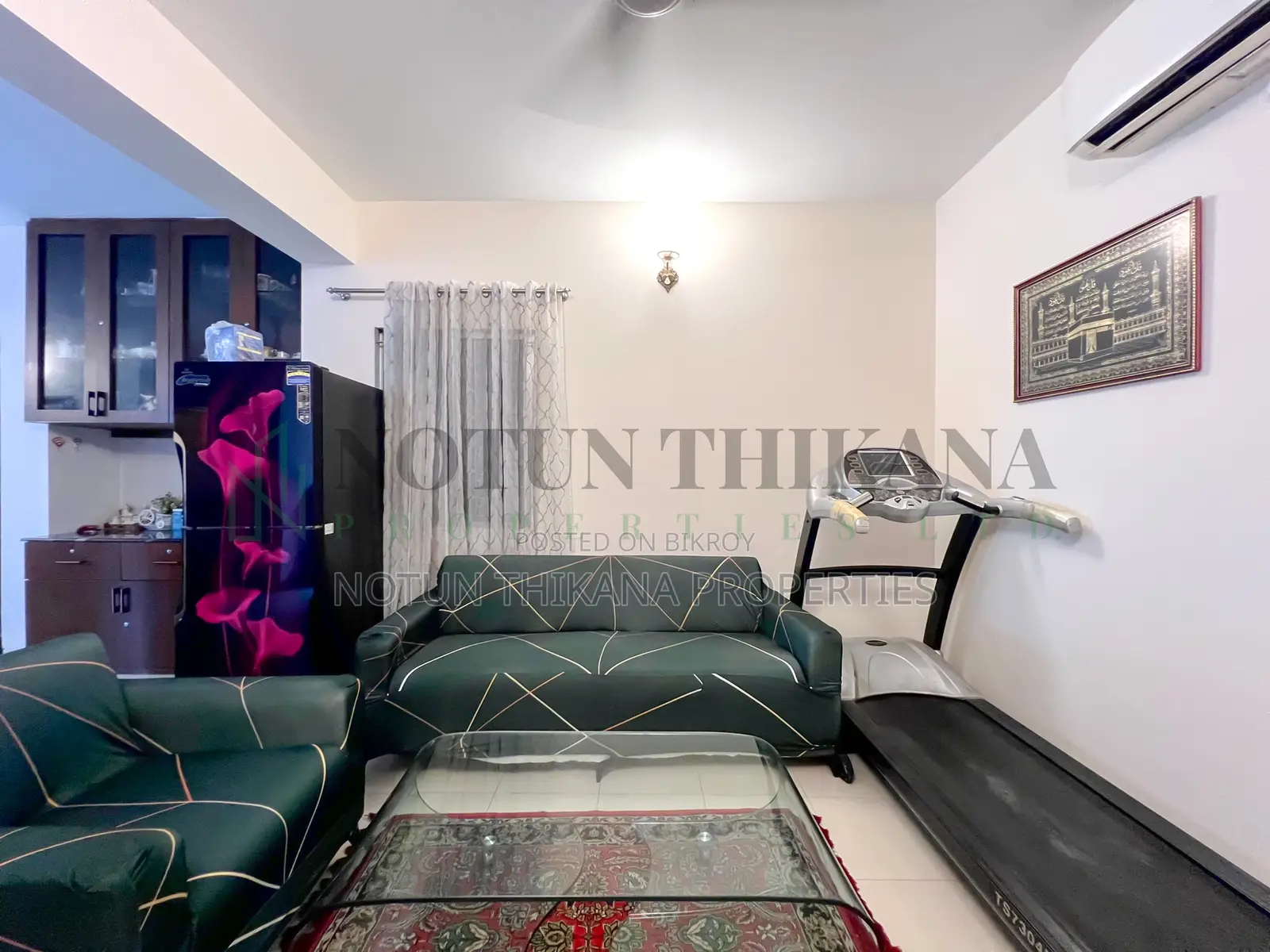 Furnished 3-Bedroom Apartment in Uttara for Rent