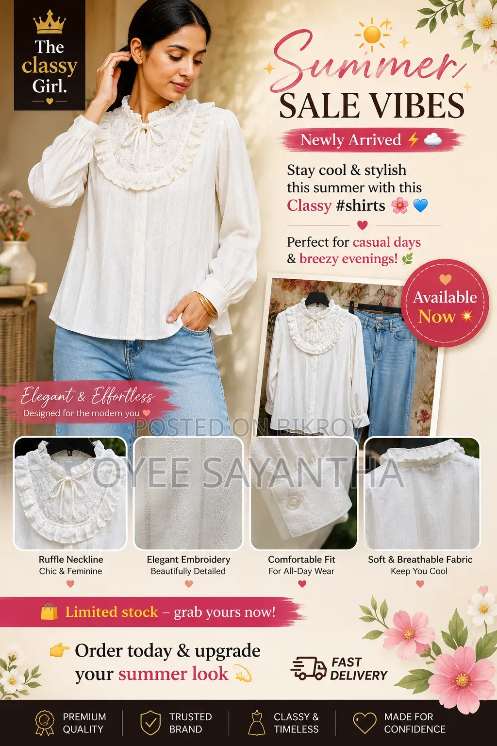 New Arrival Ladies Fancy Tops | Best Quality Limited Stock