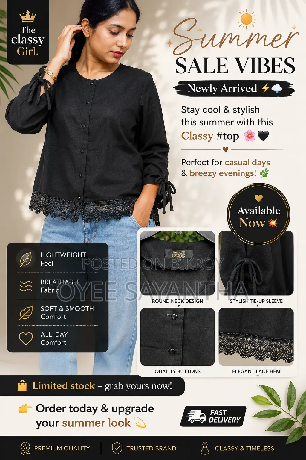 New Arrival Ladies Fancy Tops | Best Quality Limited Stock
