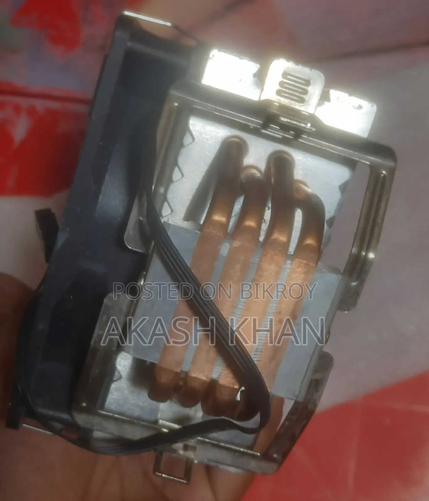 RGB 4 Copper Heat Pipe Cpu Cooling Fan ( Good Quality)