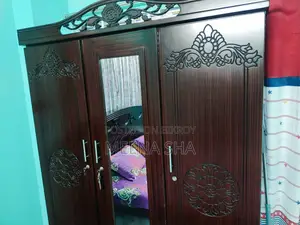 4 Month Old 3-Part Almirah (Wardrobe), Original Malaysian Wood