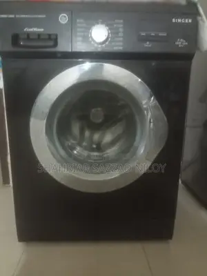 Singer Front Load Washing Machine 7kg - Black