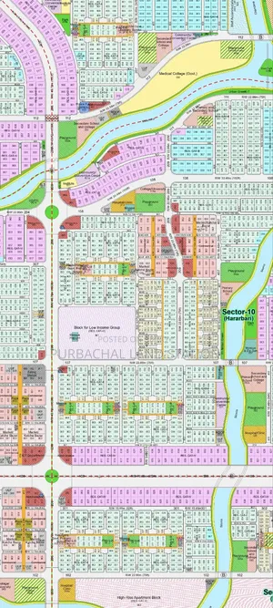 Sector: 10, Lake View 10 Katha Plot Urgent Sale In Purbachal.