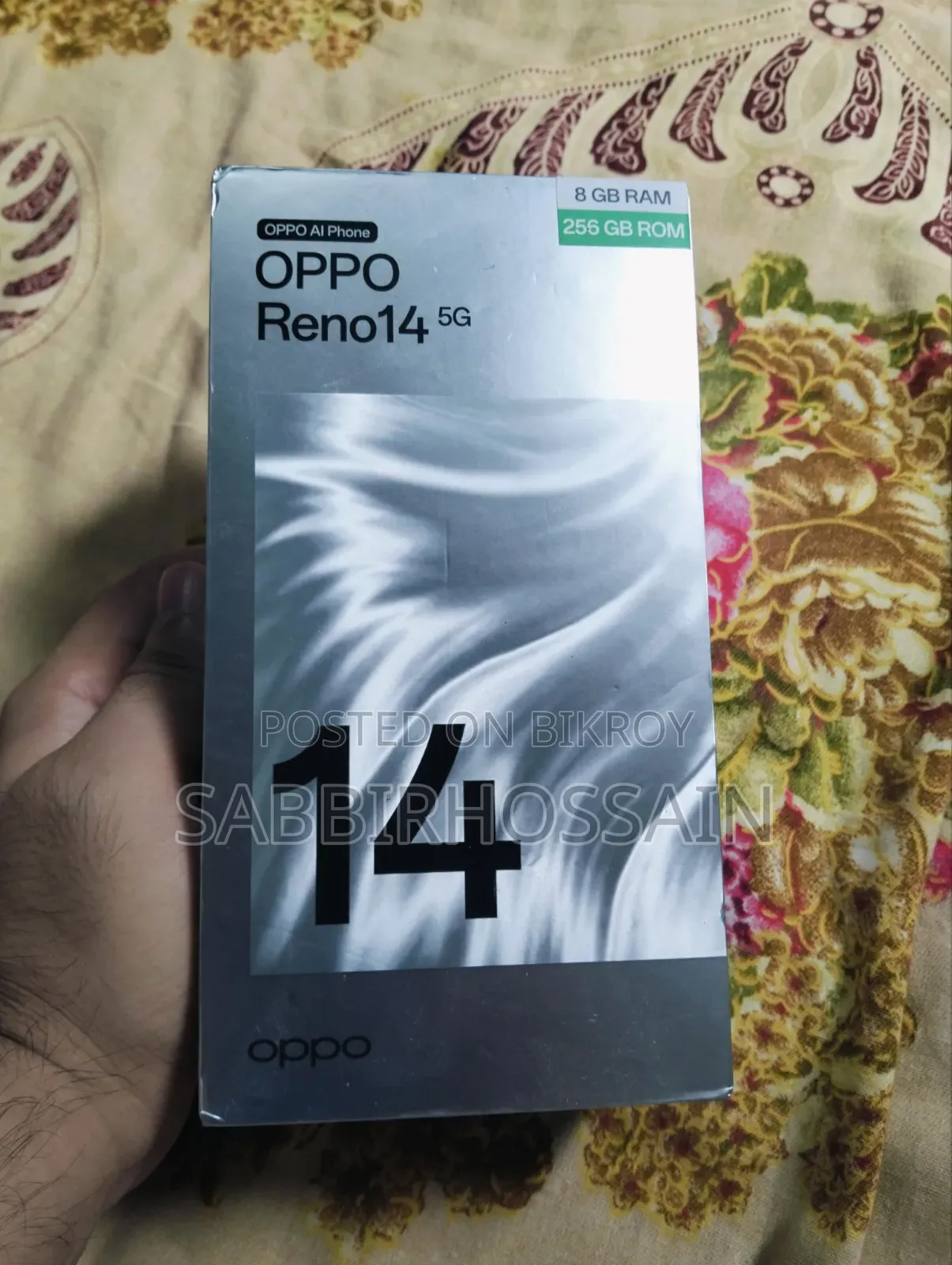 Oppo Reno14 256 GB Green