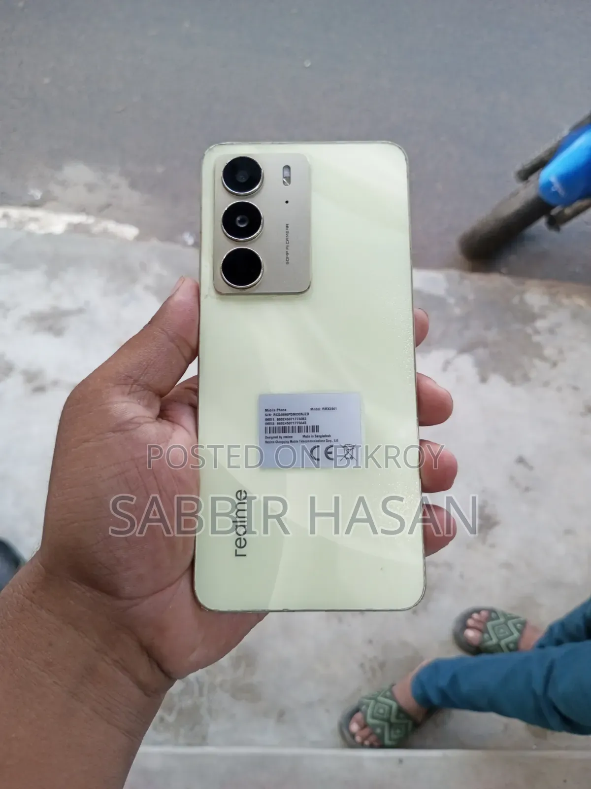 Realme C75 128 GB Yellow