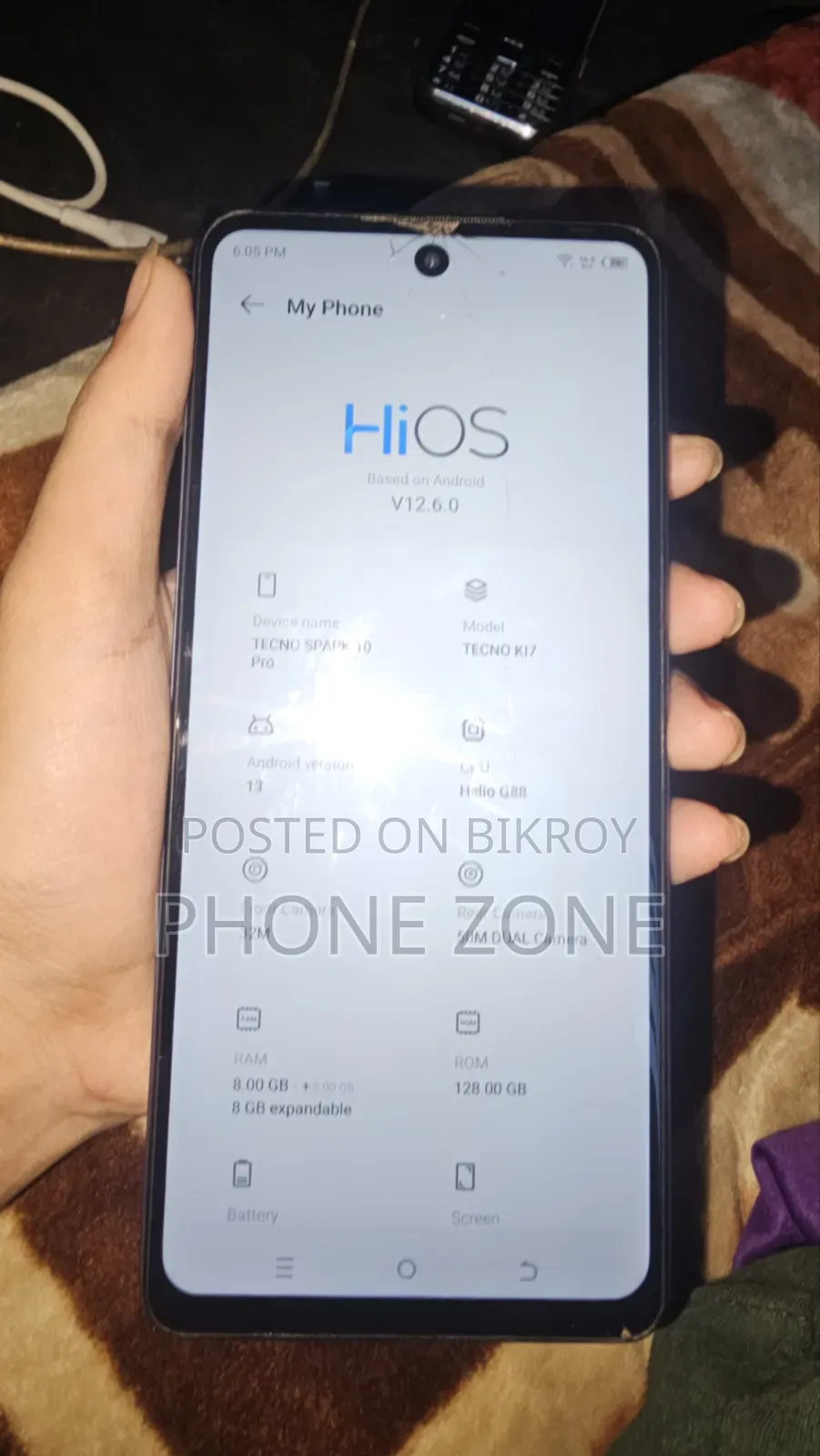 Tecno Spark 10 Pro 128 GB Purple