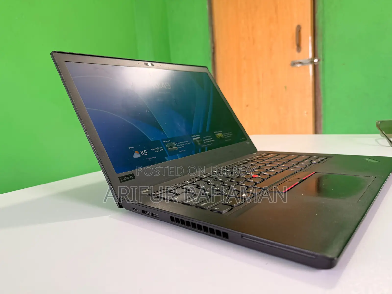 Laptop Lenovo ThinkPad T490s 8GB Intel Core I5 SSD 256GB