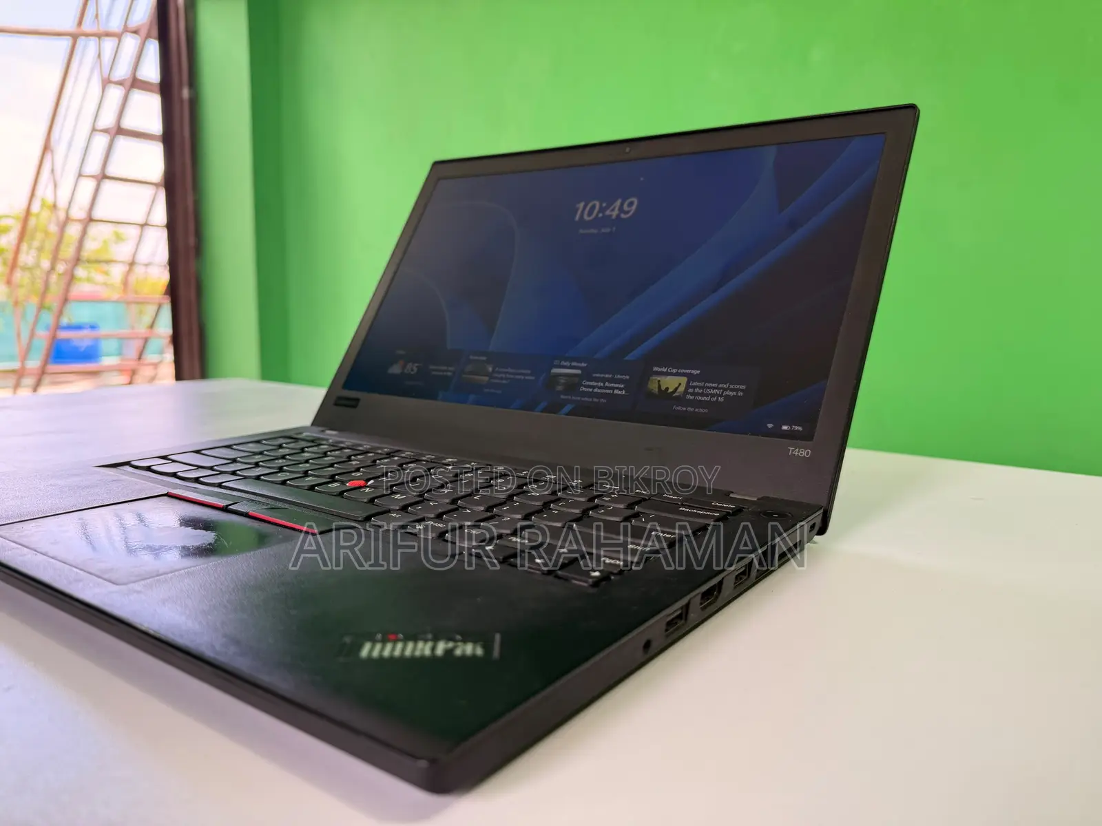 Laptop Lenovo ThinkPad T490s 8GB Intel Core I5 SSD 256GB