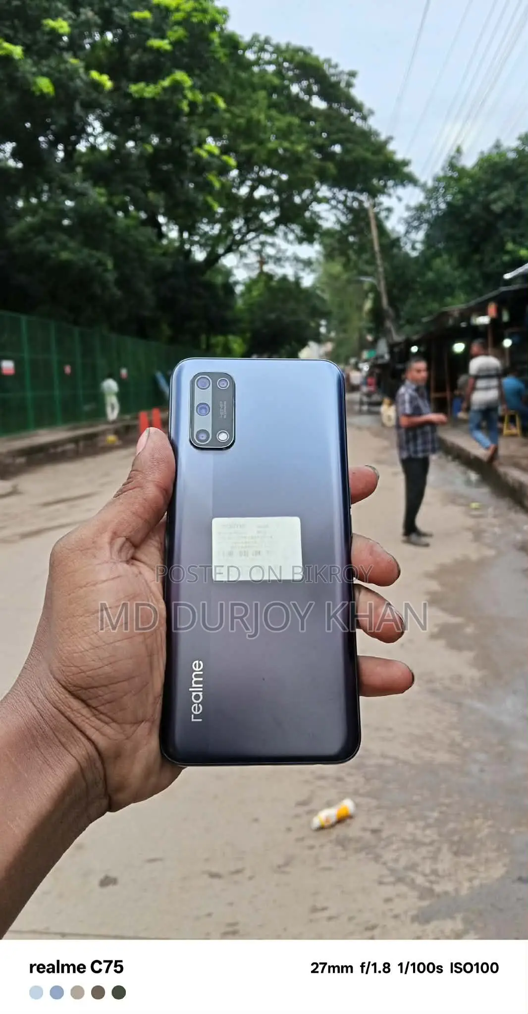 New Realme 7 5G 128 GB Blue