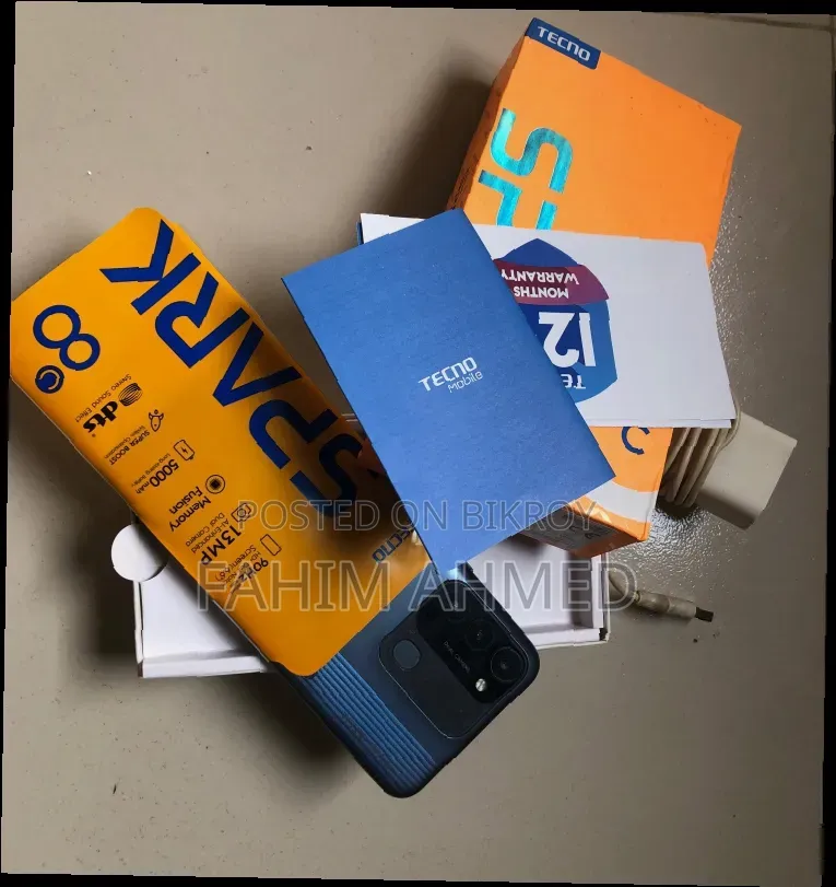 Tecno Spark 8C 64 GB Blue