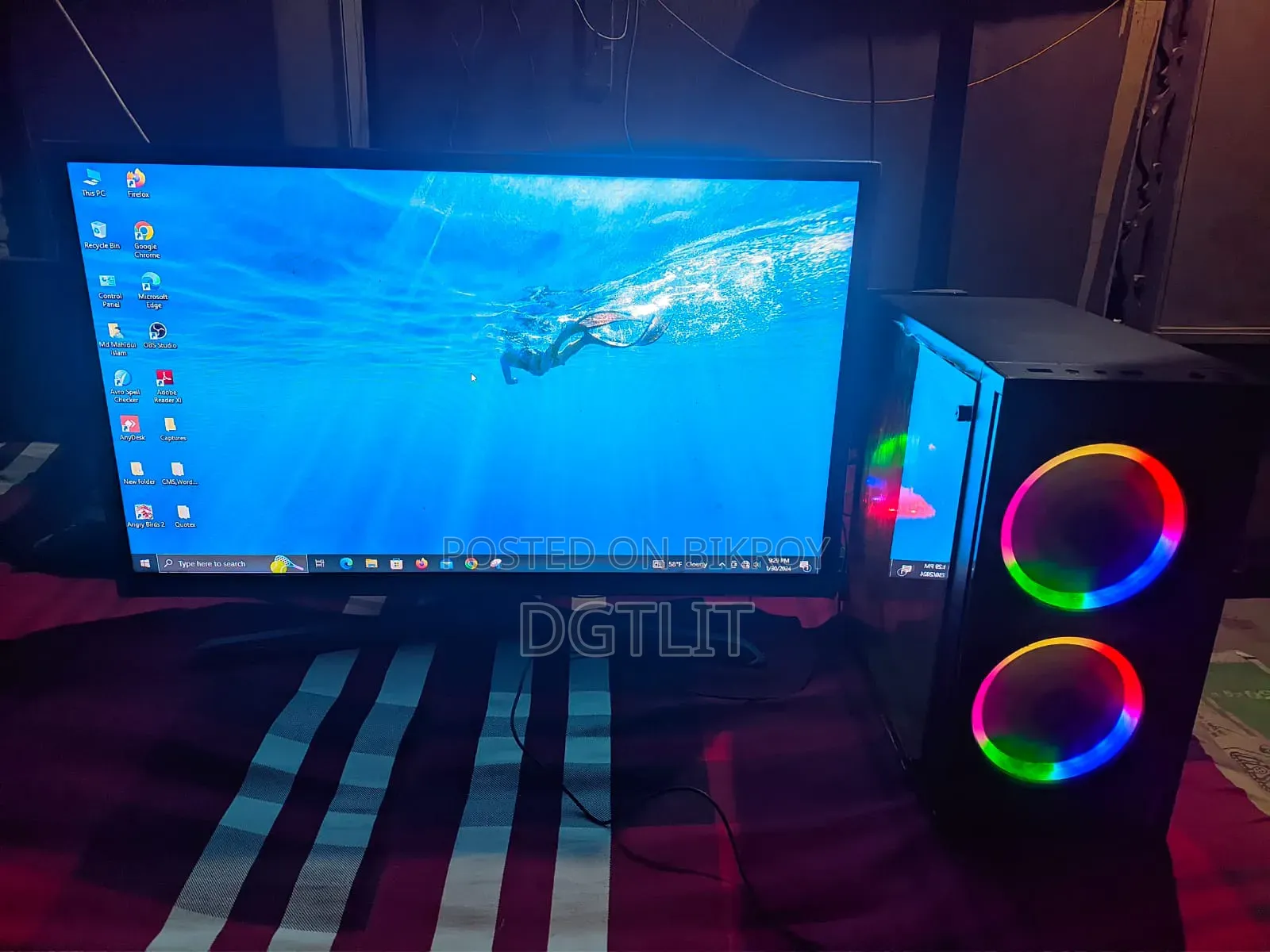 Gigabyte GA-H110MSTX-HD3-ZK 8GB Intel Core 3 HDD+SSD 1T