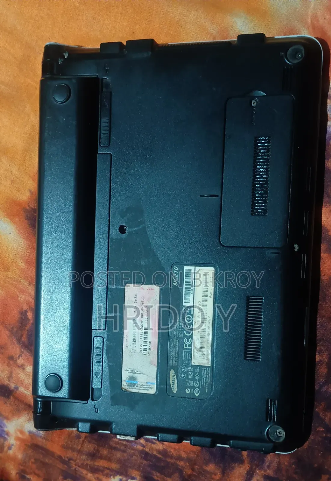Laptop Samsung N210 2GB Intel Core 2 Duo HDD 320GB
