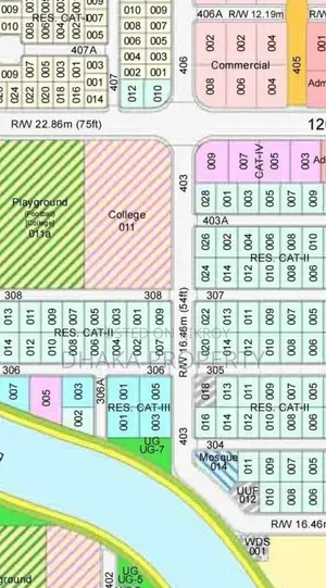 30/54ft Corner 5 Katha North at Sector-26