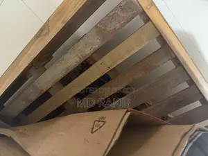 Teak wood bed for sale, king size