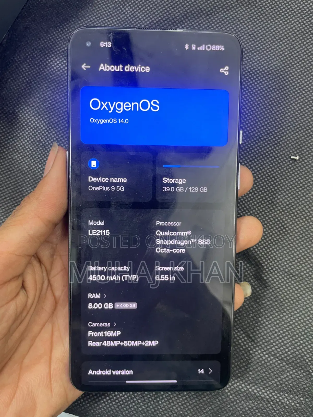 OnePlus 9 128 GB Blue