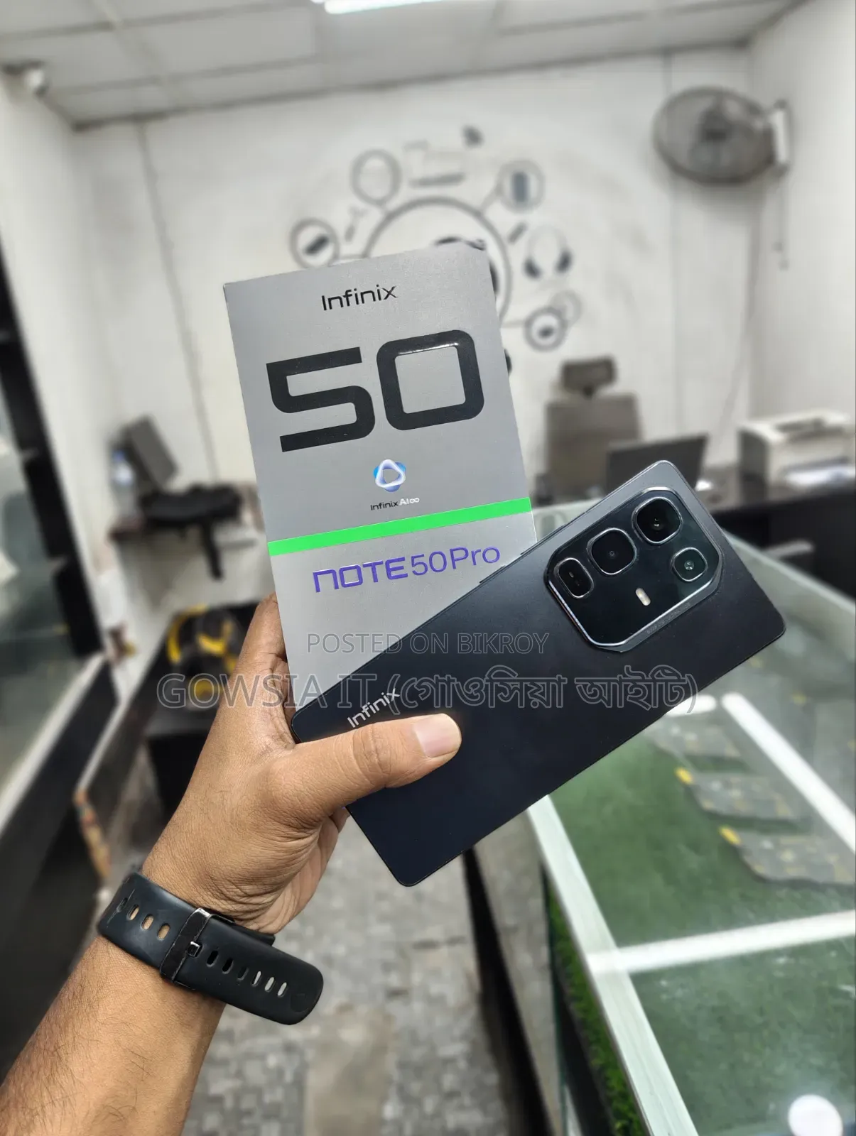 Infinix Note 50 Pro 256 GB Black