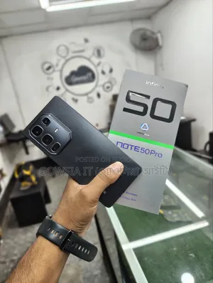 Infinix Note 50 Pro 256 GB Black