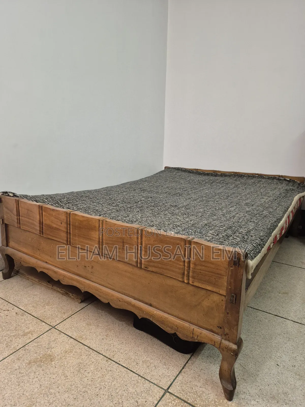 Teak Wood Bed Double Bed