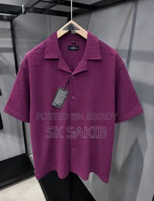 Premium Texture Half-Sleeve Shirt