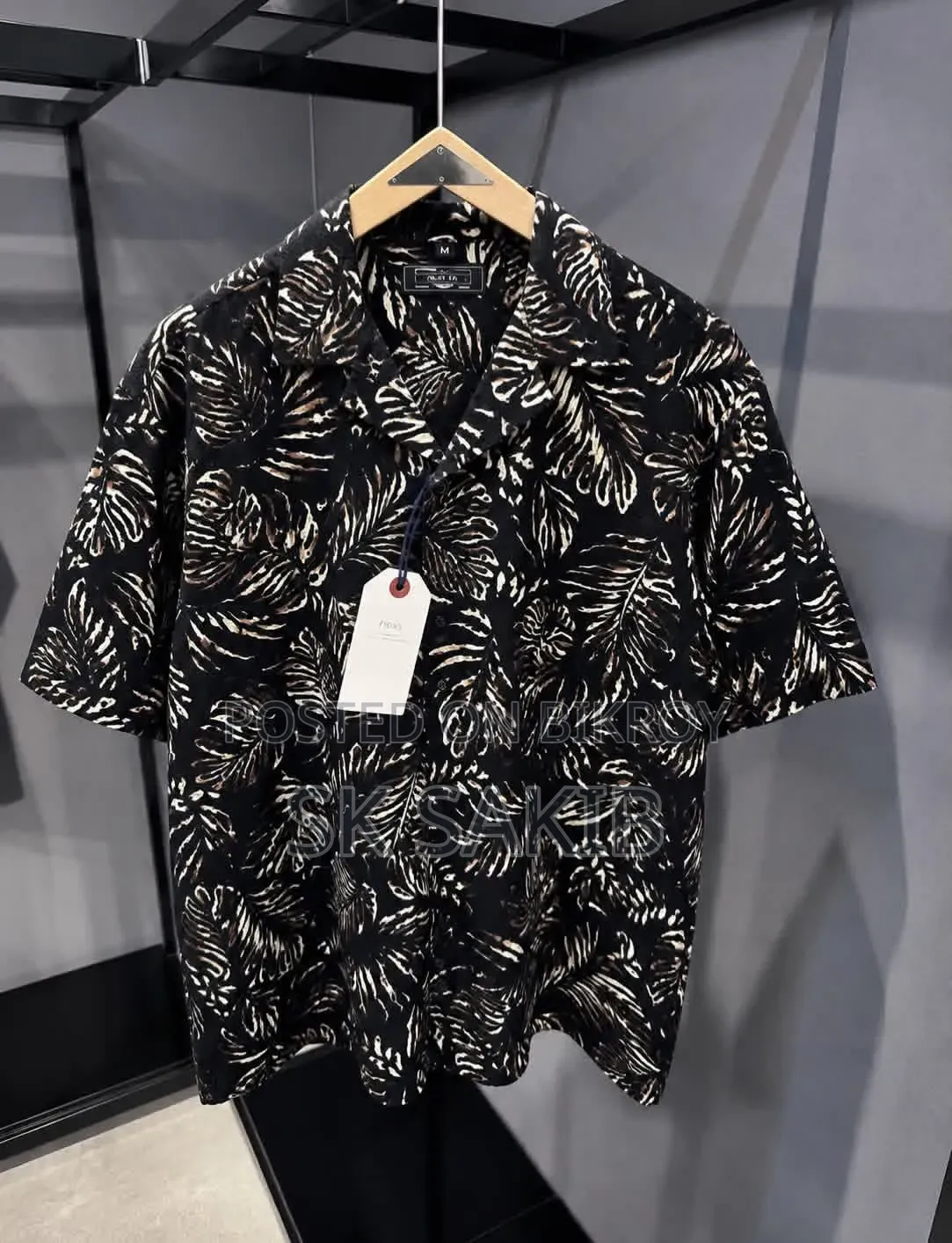 Premium Texture Half-Sleeve Shirt
