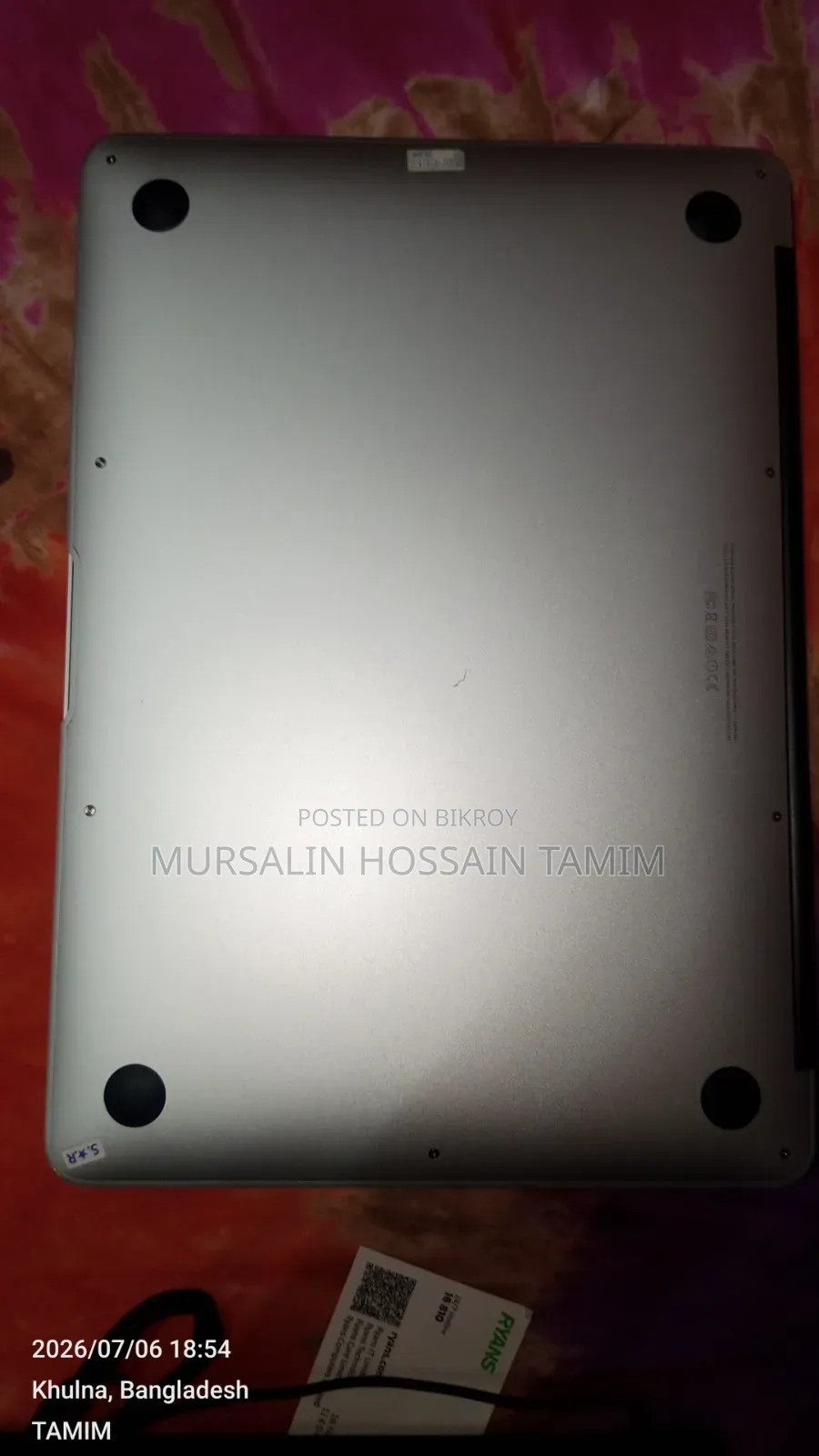 Laptop Apple MacBook Air 2017 8GB Intel Core I5 SSD 128GB