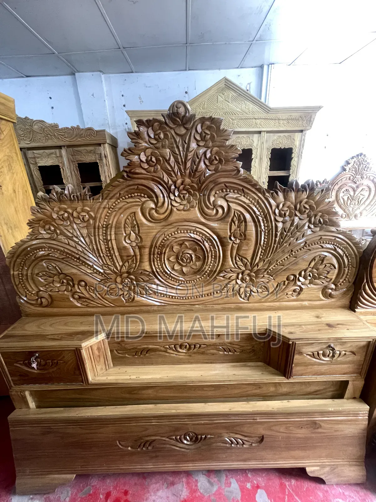 Akashi Full Box Bed